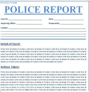 Police Report